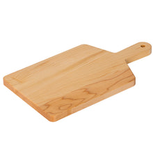 Load image into Gallery viewer, Maple Rectangle Handle Cheese Board