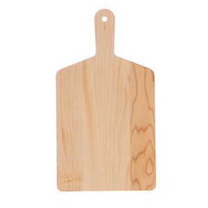 Maple Rectangle Handle Cheese Board