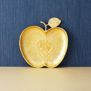 Michael Aram Apple Plate Gold