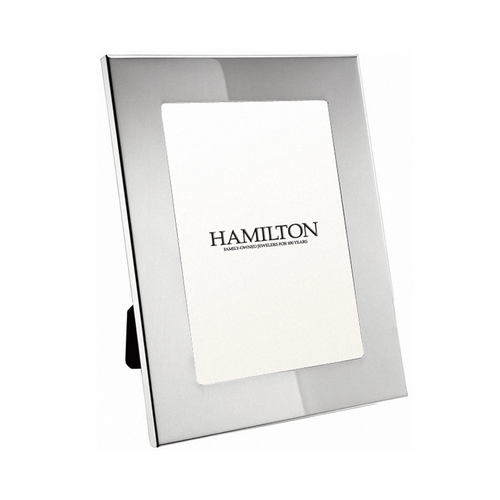 Hamilton Pewter Wide Boarder 5 x7 Picture Frame