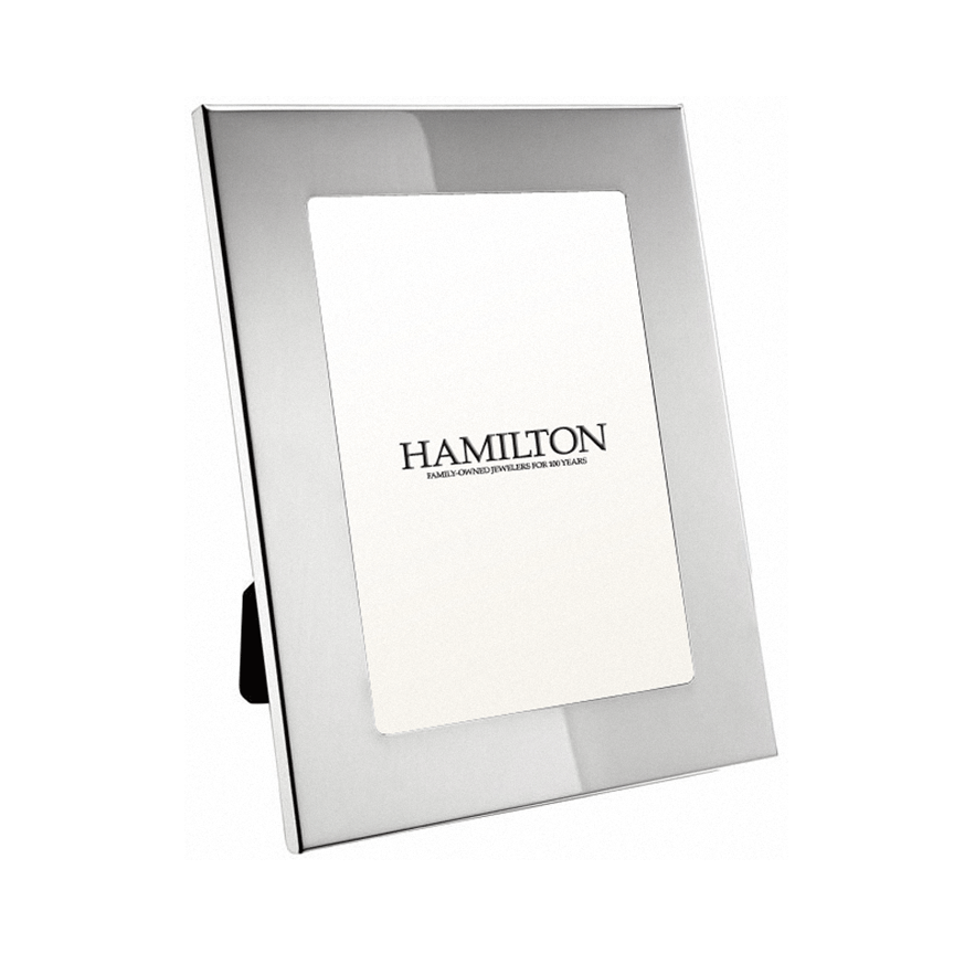 Hamilton Pewter Wide Boarder 5 x7 Picture Frame