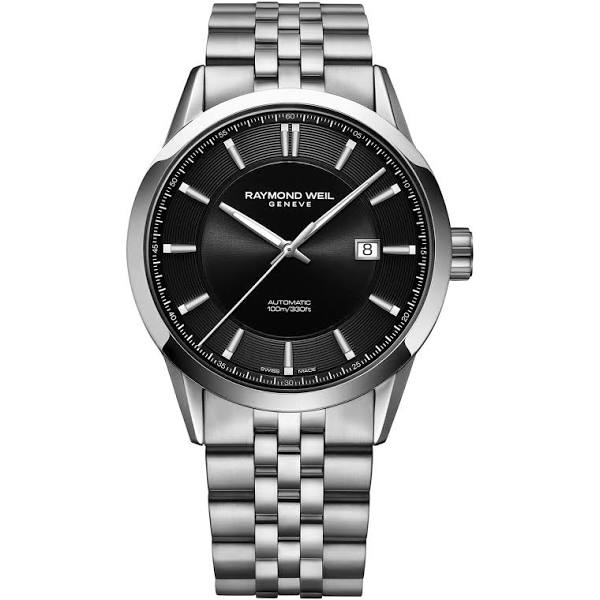 Raymond Weil Freelancer Men's Steel Black Dial Automatic Watch