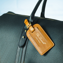 Load image into Gallery viewer, Leather Luggage Tag